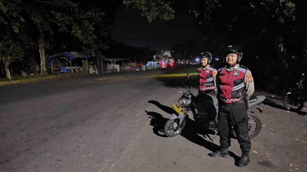 Jaga Harkamtibmas, Patroli Roda 2 Sat Samapta Polres Ciamis Sasar Taman Makam Pahlawan