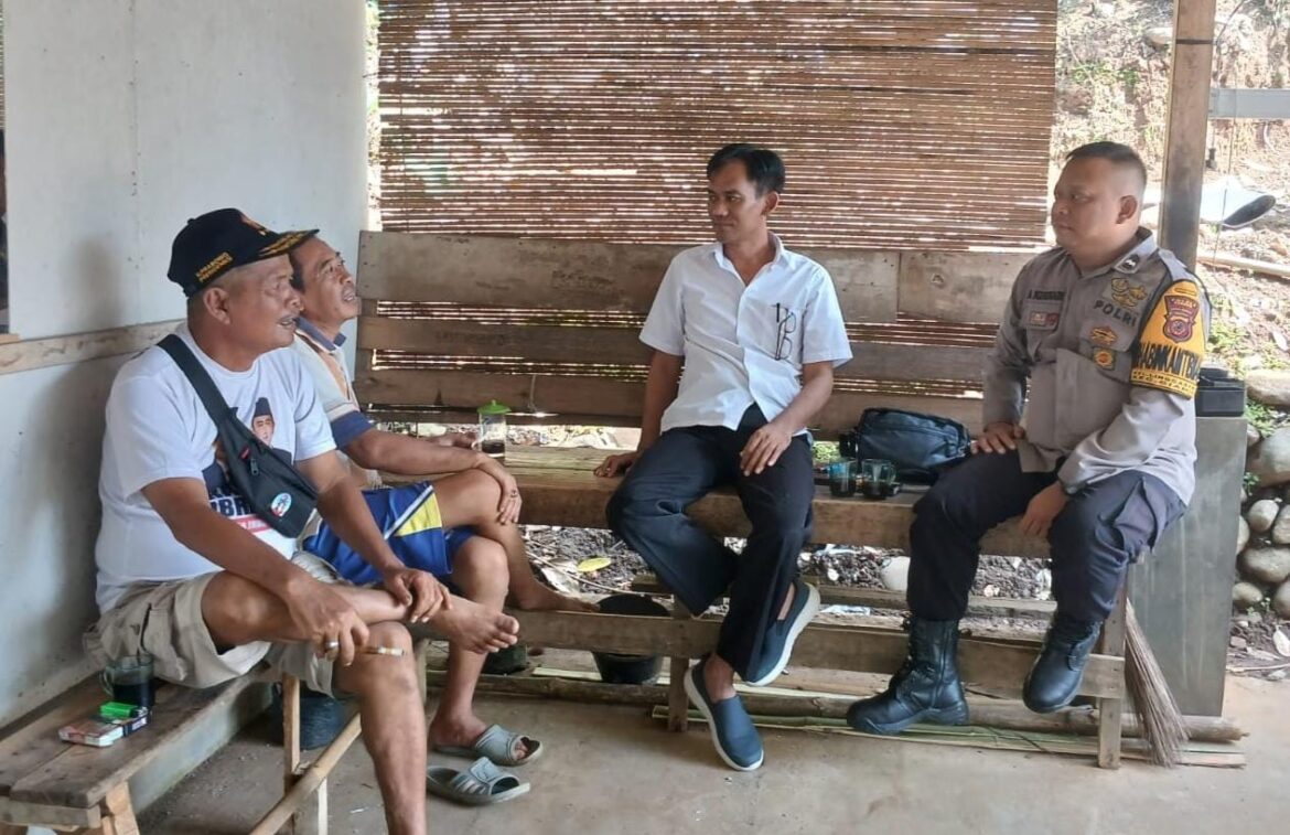 Cipkon Jaga Harkamtibmas, Polsek Ciamis Polres Ciamis Koorkom ke Warga Linggasari