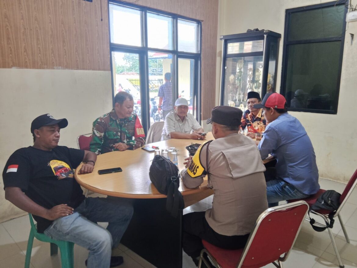 Gencarkan Kegiatan Guyub TNI- Polri Guna Ciptakan Kondusifitas Wilayah
