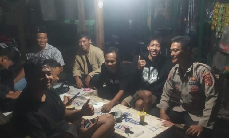 Cegah Tindak Kriminalitas di Malam Hari, Polsek Pamarican Polres Ciamis Patroli Biru