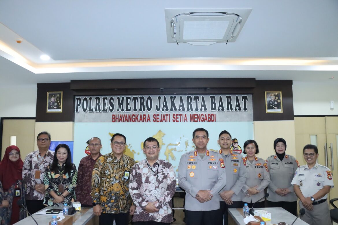 Audiensi DJP Jakbar dan Polres Metro Jakbar Perkuat Sinergi Pelaporan Pajak