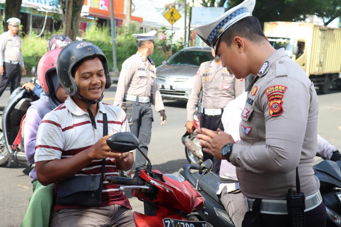Tingkatkan Kedisiplinan Baysr Pajak, Polres Ciamis dan Bapenda Jabar Gelar Razia KTMDU