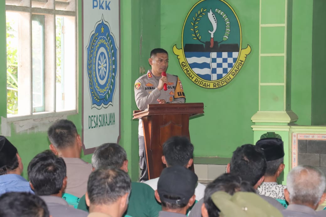 Kapolres Ciamis Gelar Cooling System Harkamtibmas, Warga Apresiasi Komitmen Keamanan