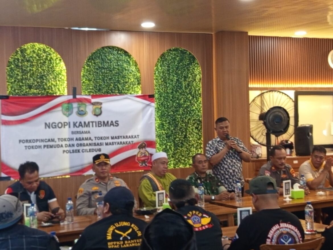 Cegah Bentrok Ormas di Ciledug Gara-Gara Lahan Parkir, Polisi Gelar Mediasi dan Silaturahmi Kamtibmas