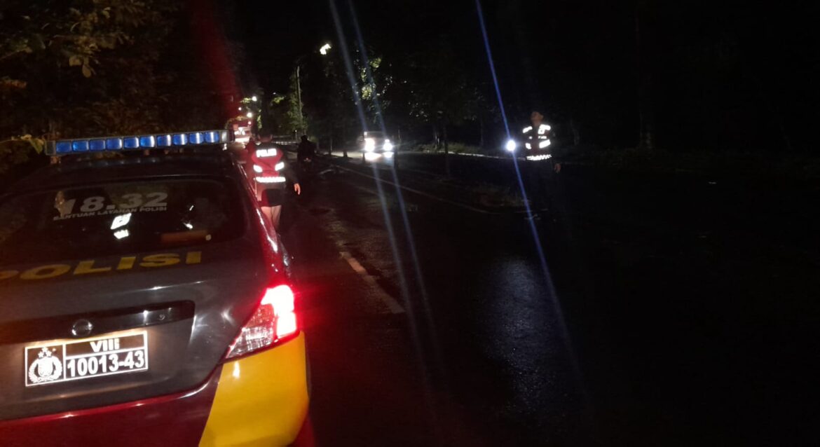 Cipkon Saat Malam, Sat Samapta Polres Ciamis Patroli Berantas Balap Liar dan Tindak Kriminalitas