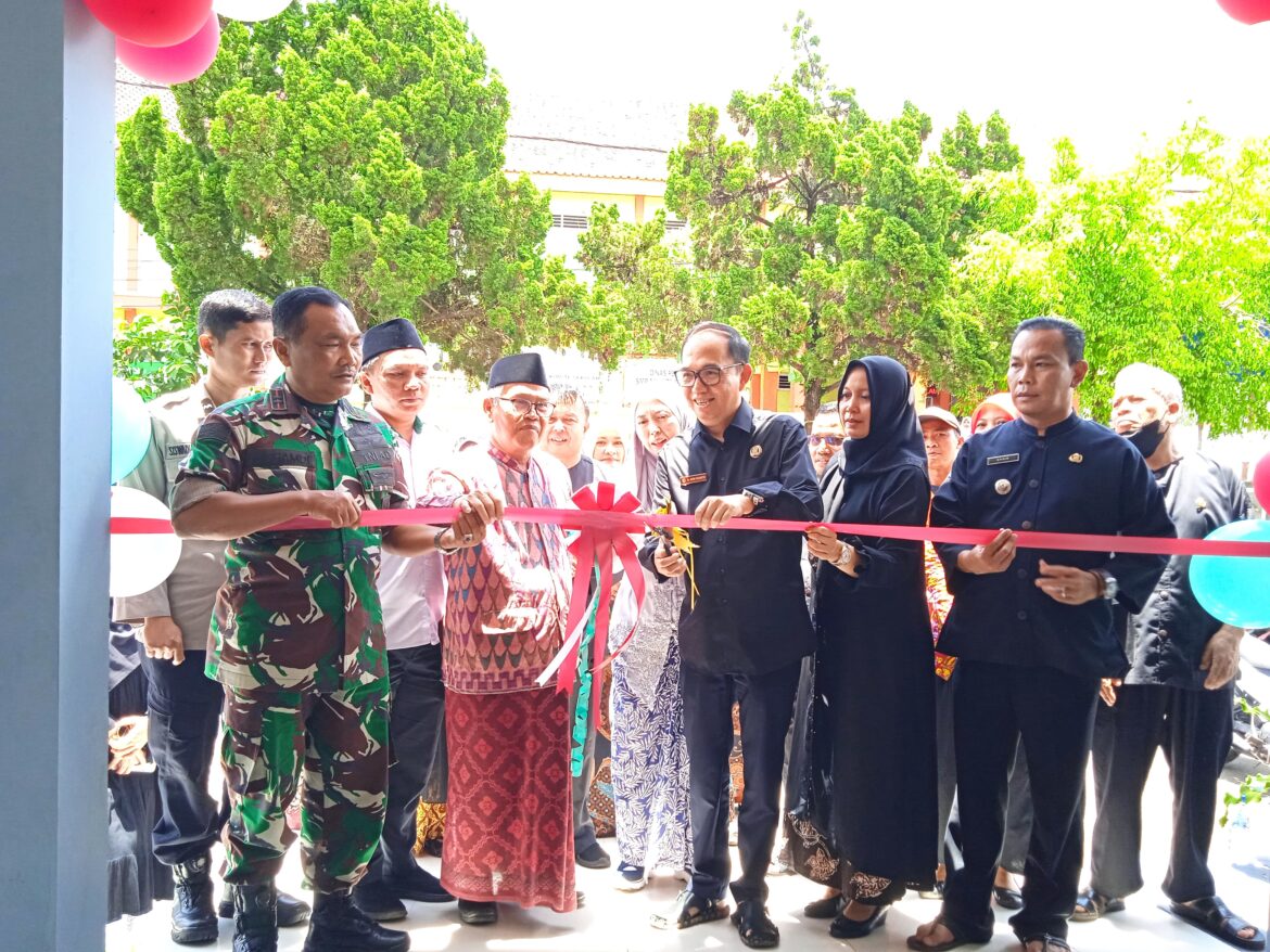 Peresmian Gedung Baru UPTD Puskesmas Manonjaya oleh Kadiskes Kabupaten Tasikmalaya