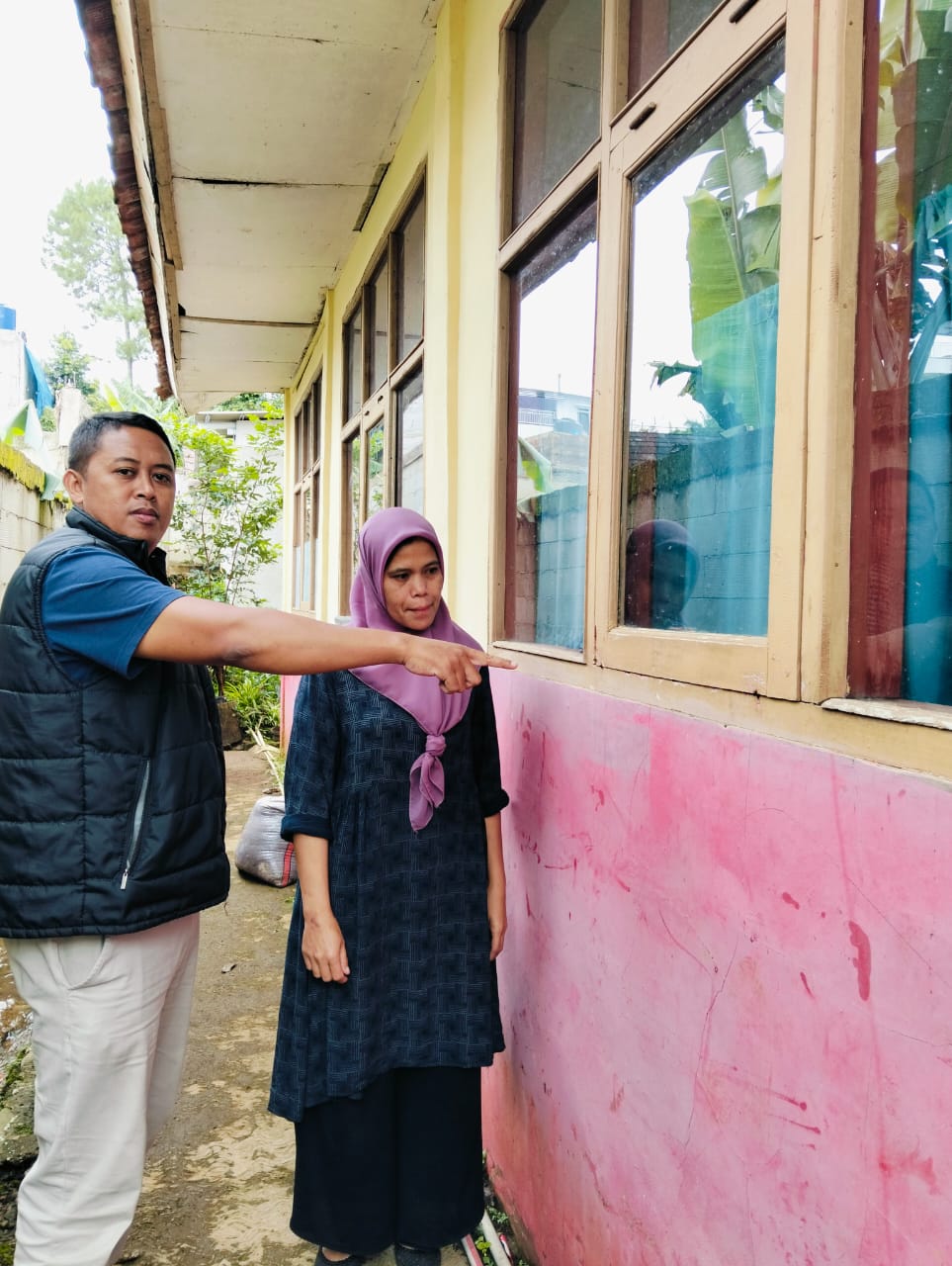 Polsek Megemandung Investigasi Lanjut Cek Lokasi TKP Dugaan Tindak Pidana Pencurian