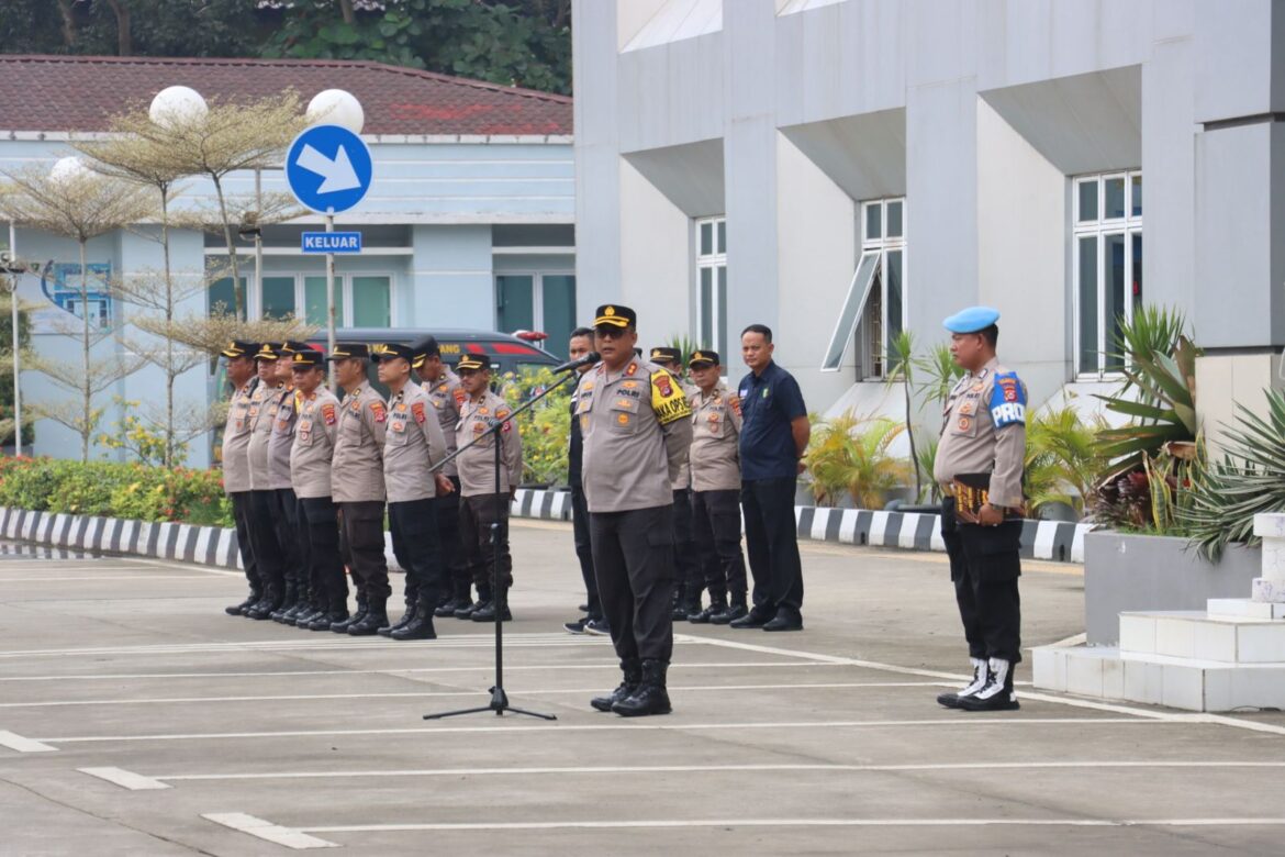 Wakapolresta Tangerang Pimpin Apel Pagi, Tekankan kegiatan preventif dan preemtif