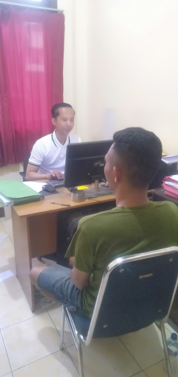 Polsek Klapanunggal Berhasil Mengamankan Pelaku Penusukan yang Videonya Viral di Media Sosial