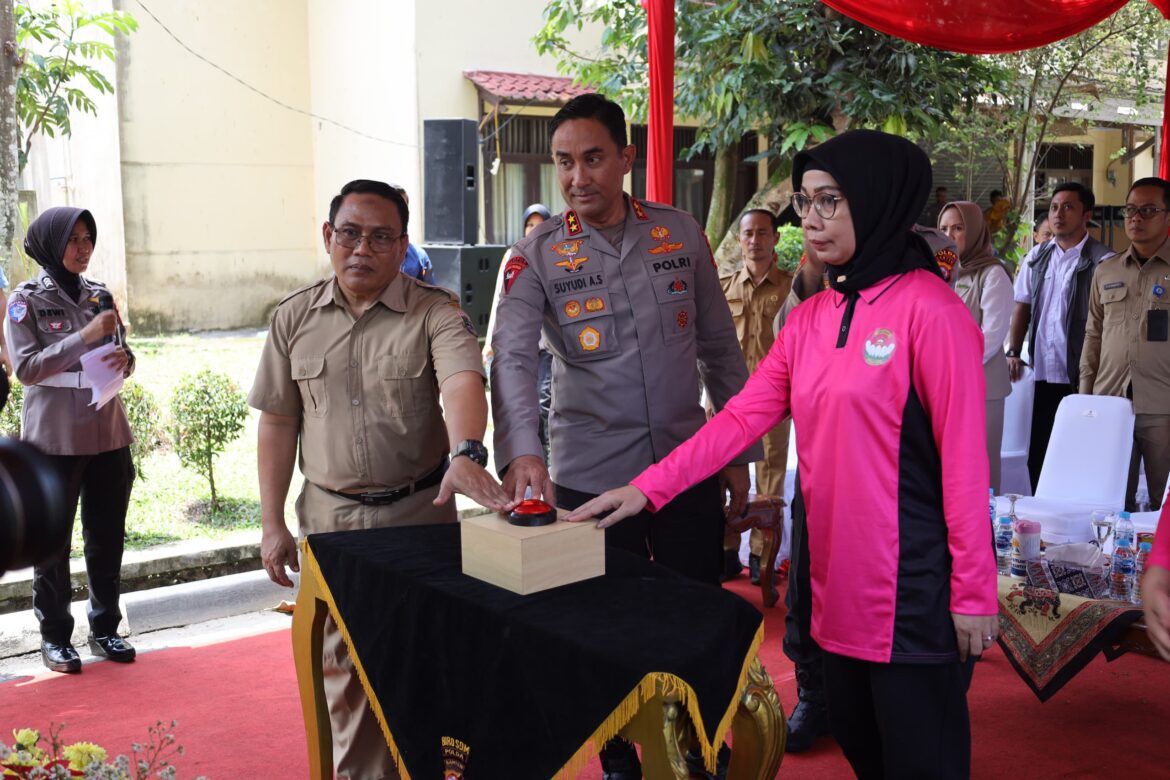 Polda Banten Launching Penguatan Program Pekarangan Lestari