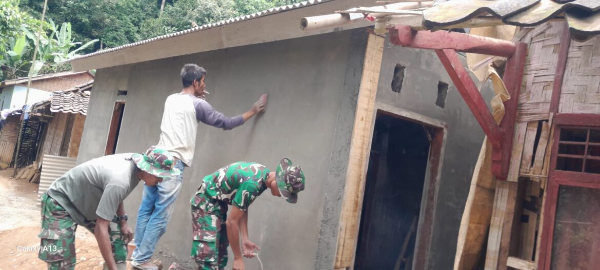 TMMD ke -123 Kodim 0621 / Kabupaten Bogor Tahun 2025 , : Percepatan Program Pemerintah Melalui Bantuan Rutilahu !