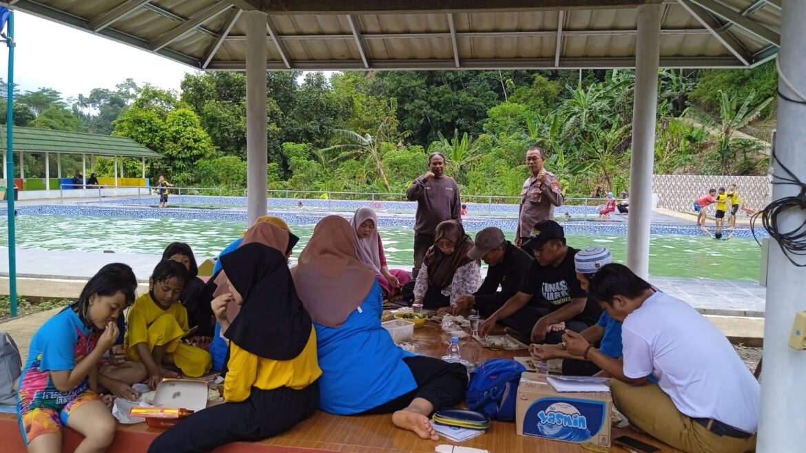 Cooling System, Polsek Rancah Polres Ciamis Koorkom Kamtibmas ke Obwis Jembatan Swiss