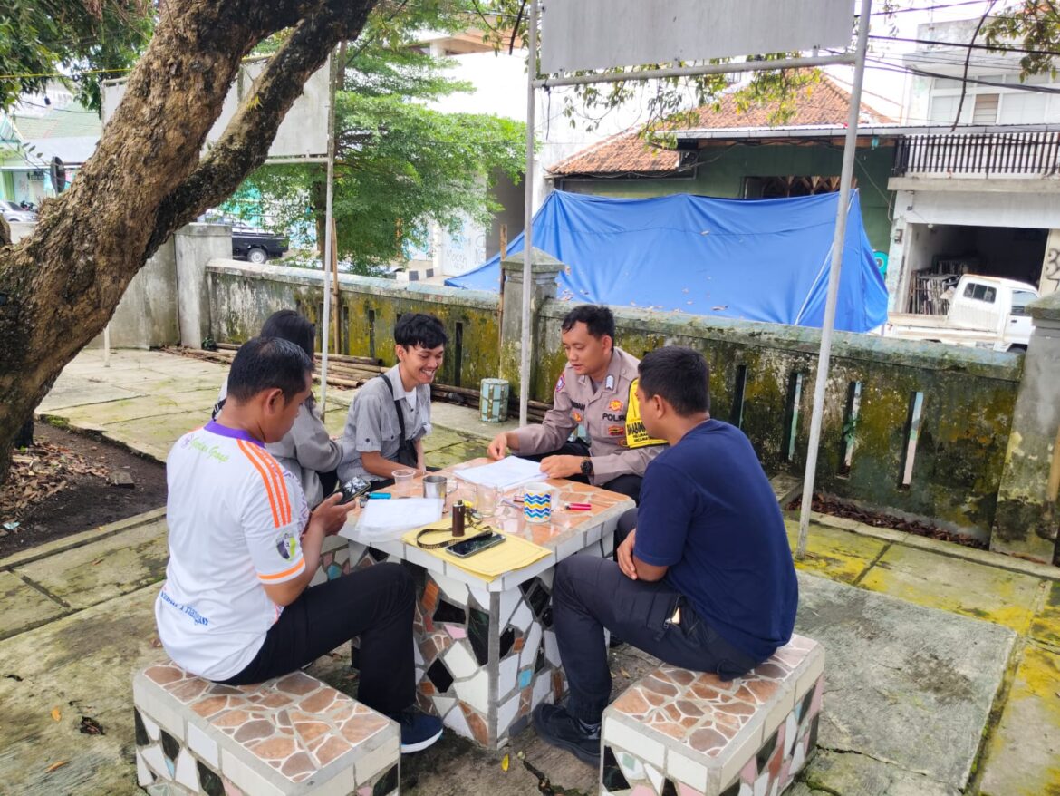 Cipkon Jaga Harkamtibmas, Polsek Ciamis Polres Ciamis Koorkom ke Warga Kelurahan Ciamis