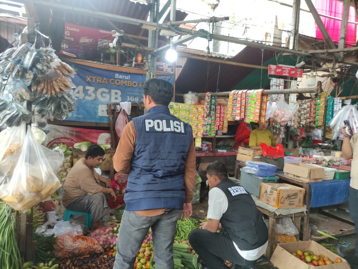 Kegiatan Peninjauan Pasar Jaya Muara Angke Oleh Satgas Pangan Polres Pelabuhan Tanjung Priok