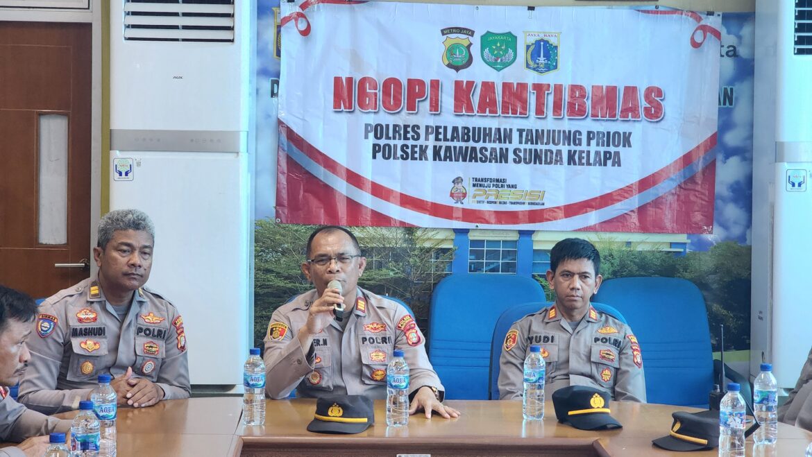 Dengar Curhat MasyarakatCara Terbaik dengan Ngopi Kamtibmas