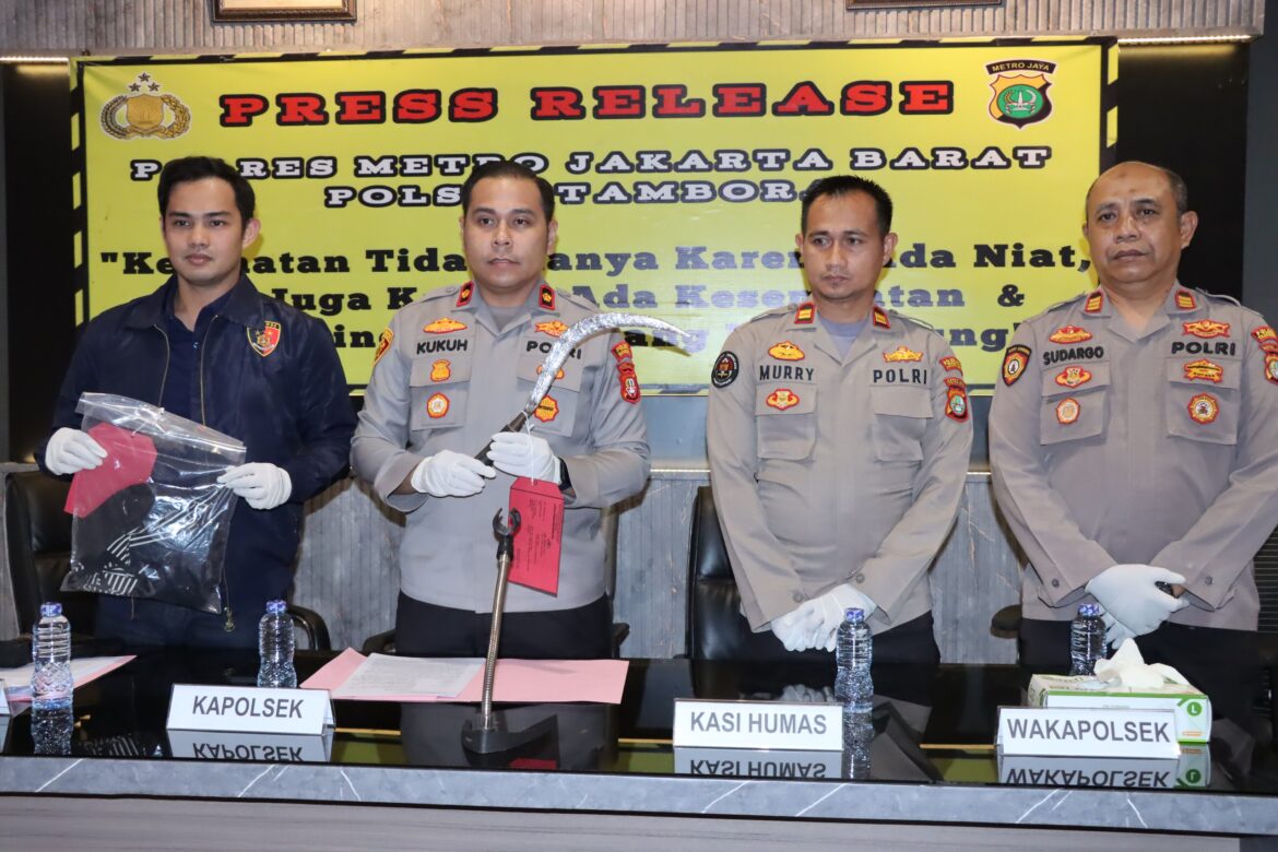 3 Pelaku Begal Diamankan Usai Begal Pemulung ditambora, Polisi: Uang dipergunakan Untuk Judi dan Narkoba