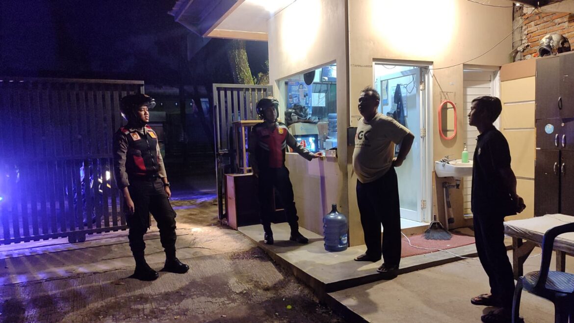 Jaga Harkamtibmas, Sat Samapta Polres Ciamis Patroli Roda 2 Saat Jam Rawan