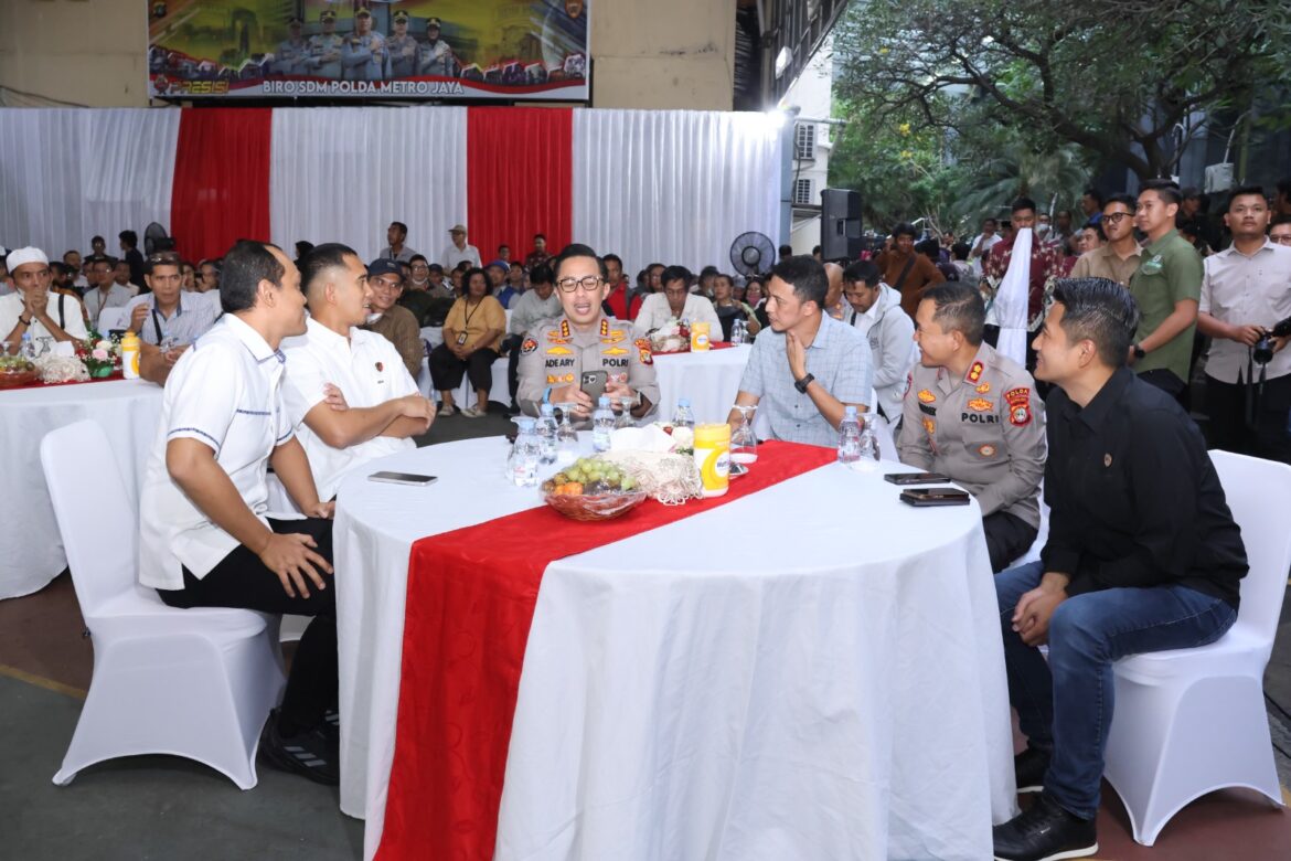 Silaturahmi Kapolda Metro Jaya dengan Media: Jaga Sinergi, Perkuat Komunikasi