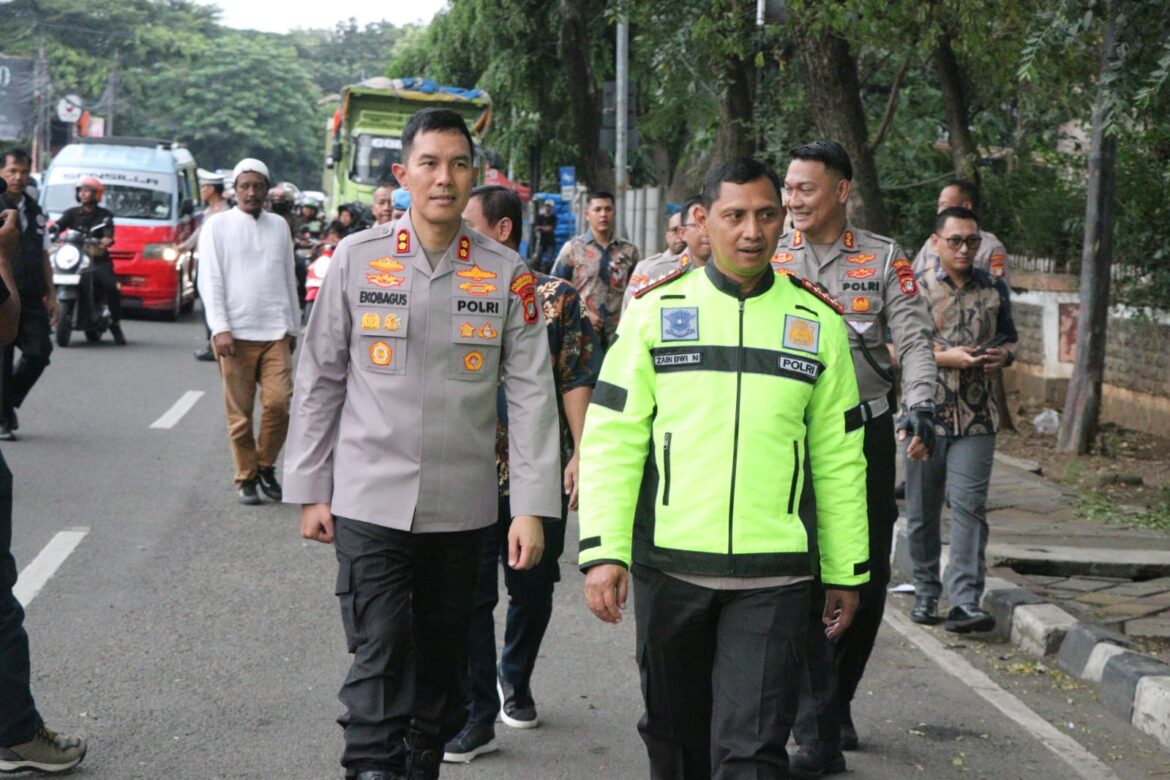Kapolres Metro Tangerang Kota cek Pos Pantau Guna Cegah Gangguan Kamtibmas Selama Ramadhan 2025