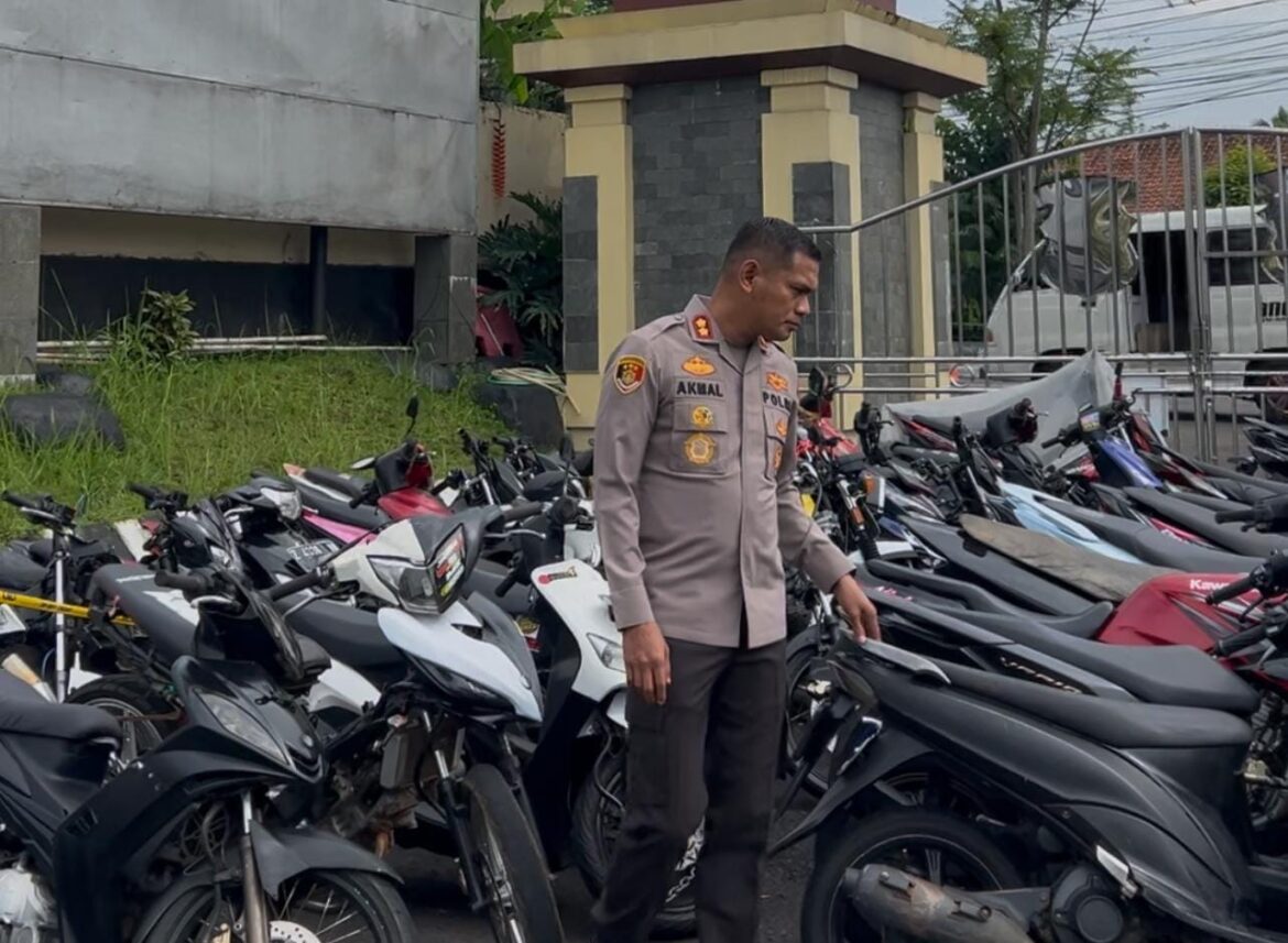 Polres Ciamis Sikat Knalpot Bising, Pastikan Ramadan Lebih Khusyuk
