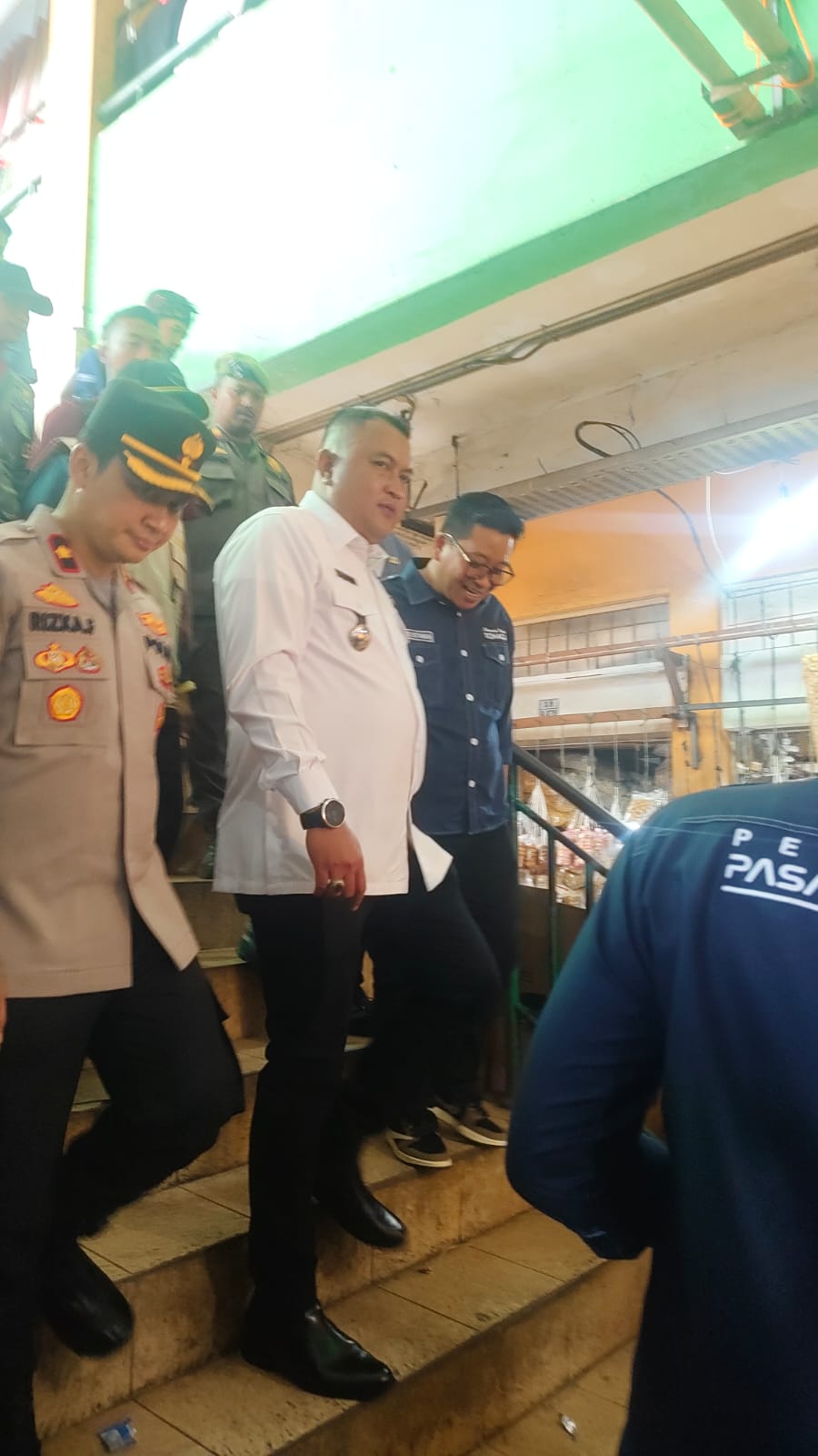 Polres Bogor Bersama Bupati Serta Forkopimda Cek Harga Sembako Dibulan Suci Ramadhan 1446 H Agar Stabil Dan Aman