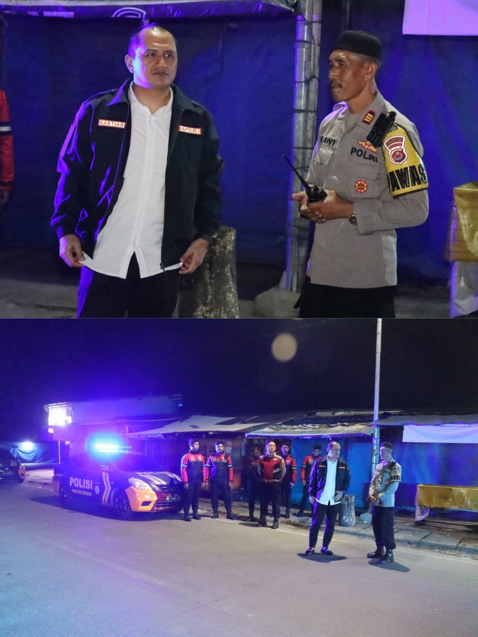 Kapolresta Tangerang Pimpin Patroli untuk Jaga Kondusifitas Wilayah Menjelang Sahur