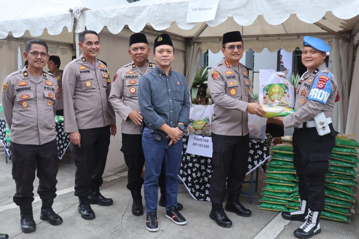 Polresta Tangerang Gelar Bazar Ramadhan Polri Presisi 2025