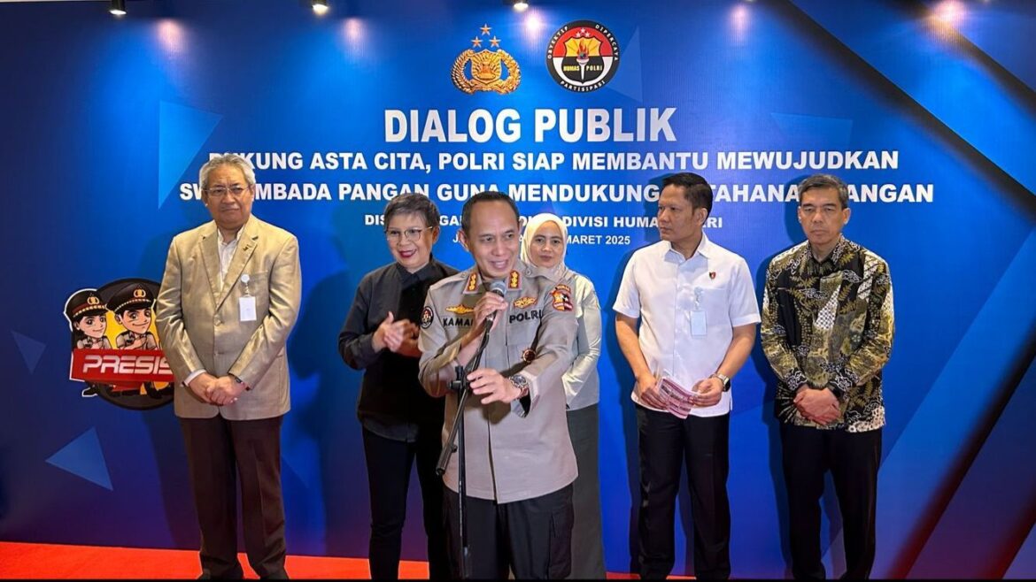 Polri Gelar Dialog Penguatan Internal: Dukung Asta Cita, Wujudkan Swasembada Pangan Nasional