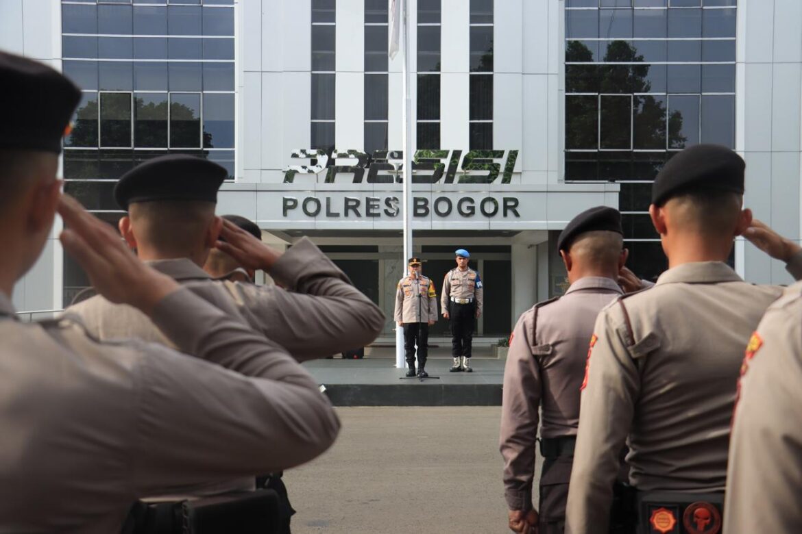 Pengecekan Kesiap Siagaan Personil Polres Bogor Dan Pospam Dalam Rangka Ops Ketupat Lodaya 2025 Wilayah Hukum Polres Bogor