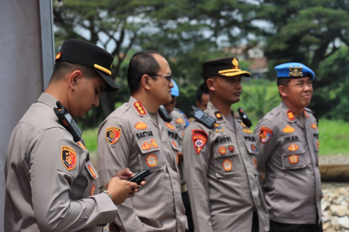 Kapolresta Tangerang Laksanakan Patroli Bersama PJU dan Cek Kesiapan di Pos Pelayanan Mudik Jayanti