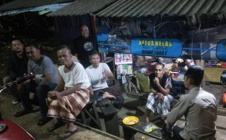 Cipkon Libur Lebaran 2025, Polsek Rajadesa Polres Ciamis Intens Patroli KRYD ke Pemukiman Warga