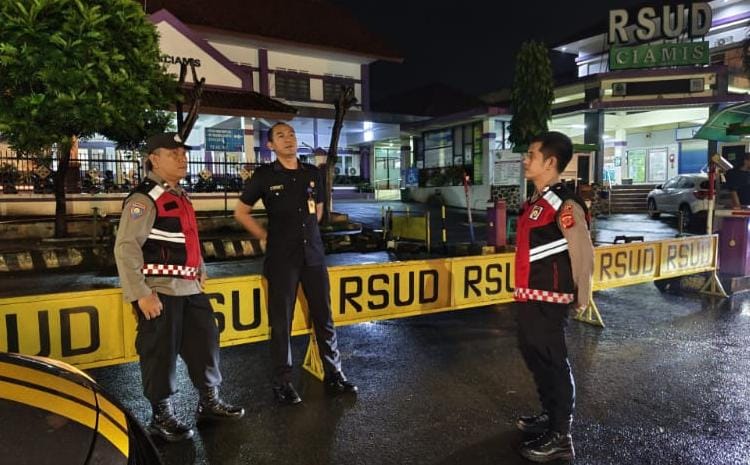 Cipkon Libur Lebaran 2025, Polsek Ciamis Polres Ciamis Patroli ke Jalan Antisipasi Balapan Liar dan Knalpot Brong