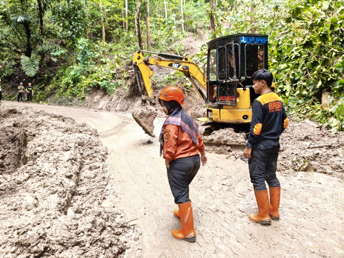 BPBD Ciamis Sigap Bantu Warga Terdampak Banjir dan Longsor