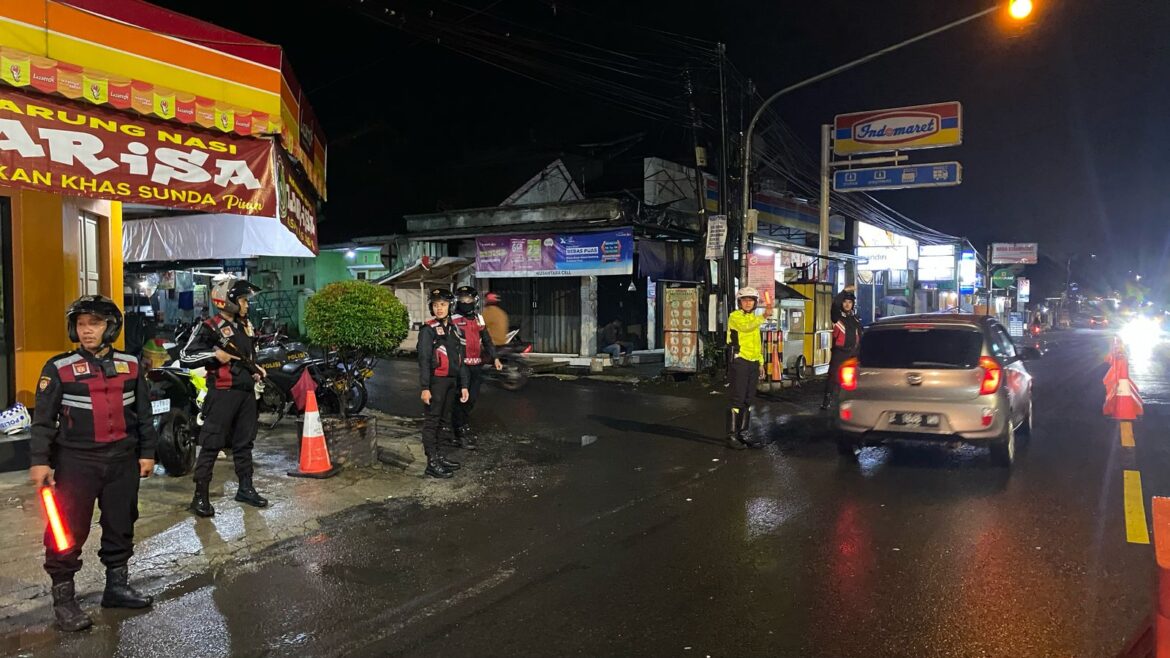 Polres Ciamis Gelar Patroli Biru dan Pengaturan Arus Mudik Lebaran 2025