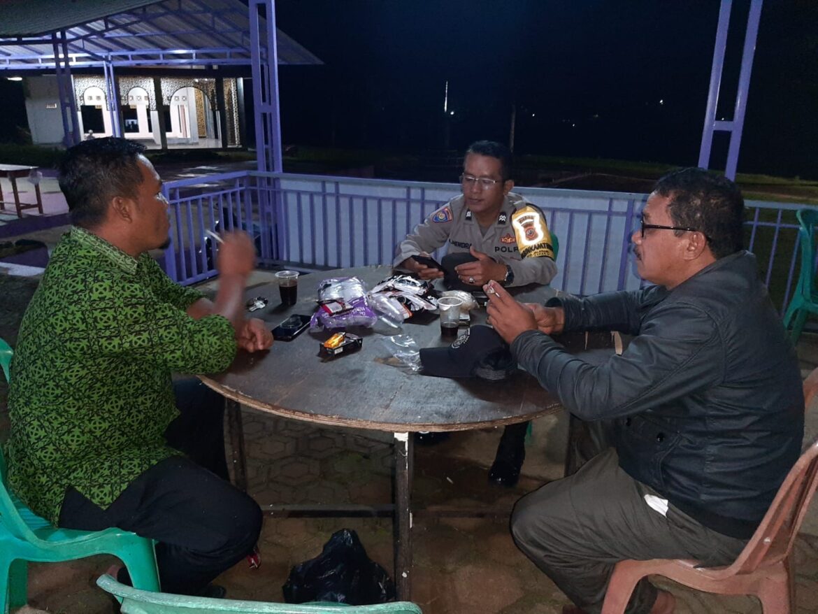 Cipkon Libur Panjang Lebaran 2025, Polsek Cipaku Polres Ciamis Intens Patroli KRYD di Malam Hari