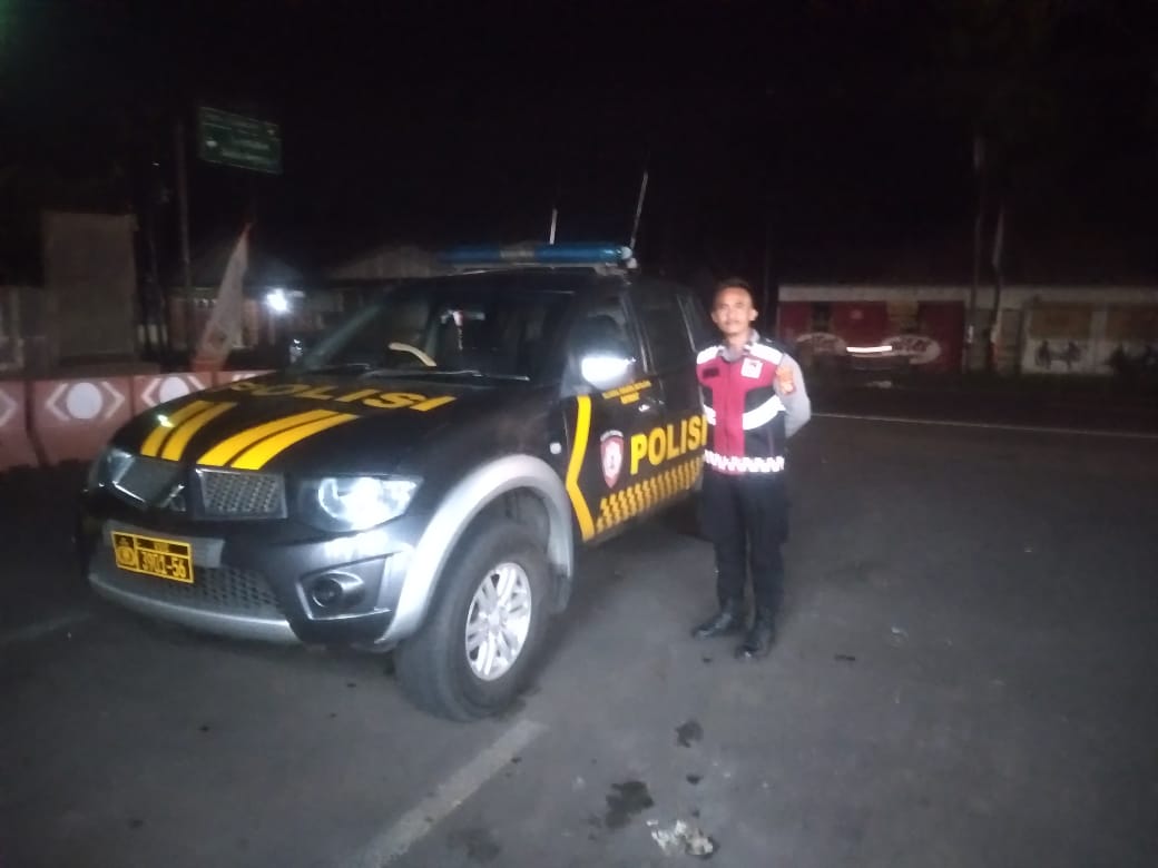 Pastikan Malam Aman di Pasca Libur Lebaran 2025, Polsek Cijeungjing Terus Masif Patroli Berkala