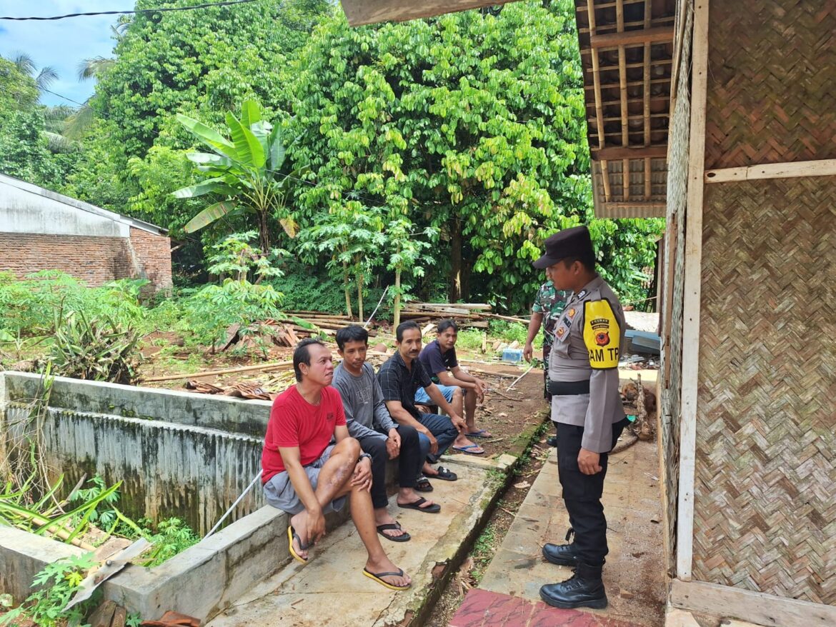 Cipkon Pasca libur Lebaran 2025, Polsek Sukadana Polres Ciamis Koorkom Antisipasi Tindak Kriminalitas