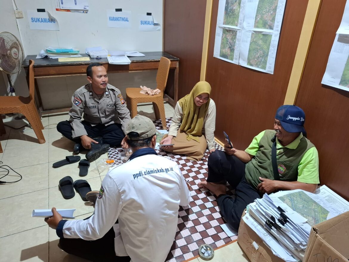Perkuat Sinergitas, Polsek Cimaragas Polres Ciamis Koorkom Kamtibmas ke Tomas Janggala