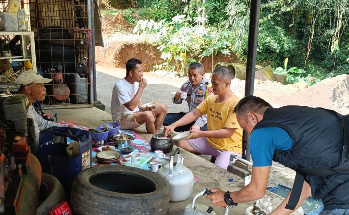 Cooling System, Polsek Cipaku Polres Ciamis Koorkom Kamtibmas ke Warga Cikandung
