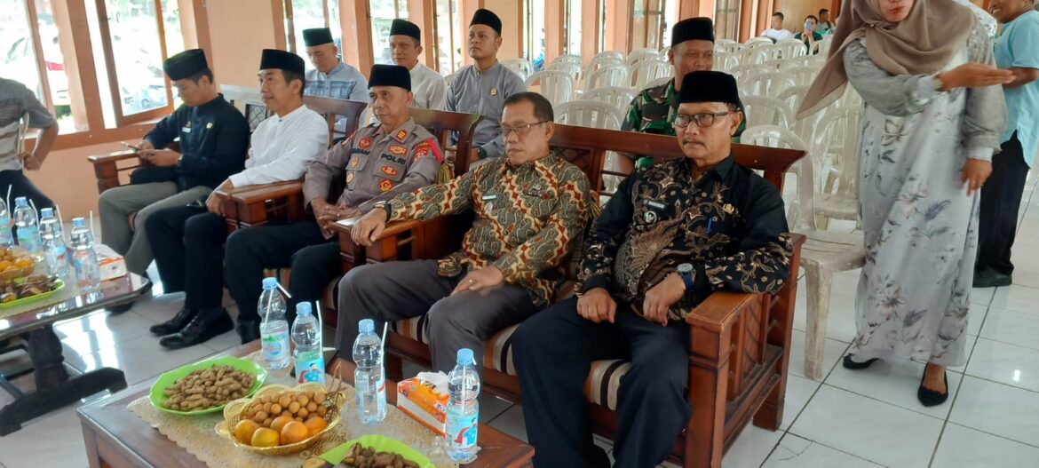 Polsek Banjarsari Polres Ciamis Hadiri Acara Halal Bi Halal PGRI Kecamatan Banjarsari