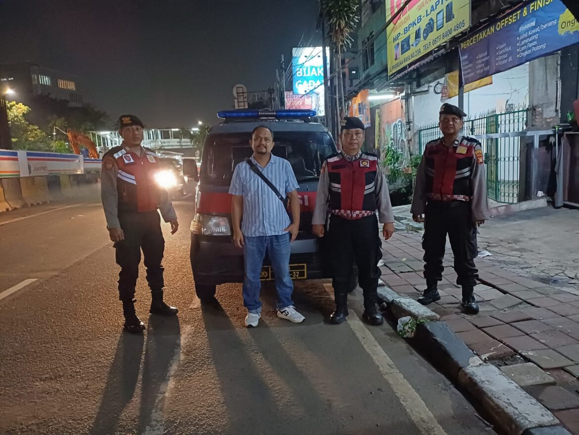 Polsek Matraman Gencarkan Patroli Malam, Cegah Aksi Kriminal dan Tawuran di Wilayah Rawan