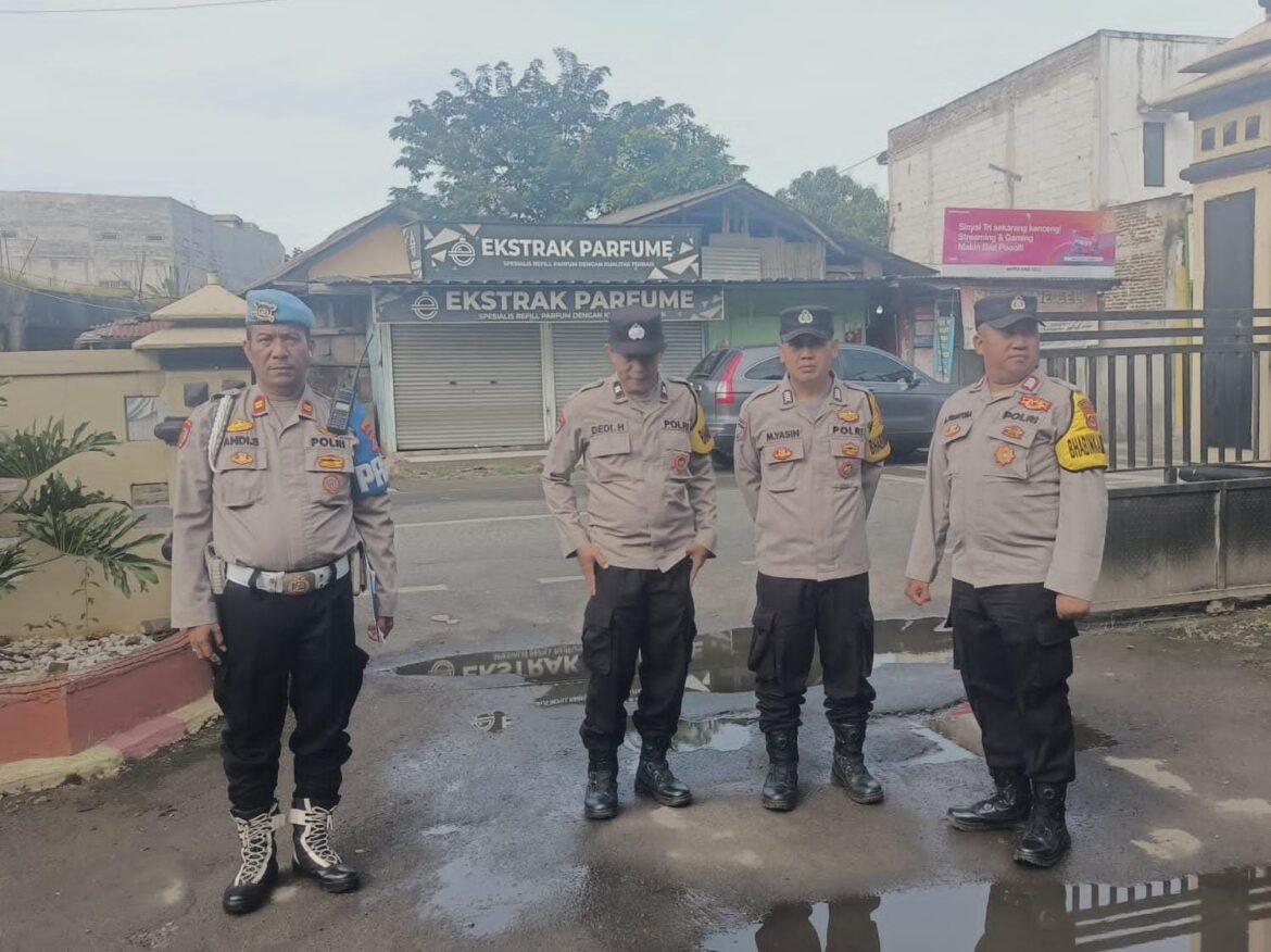 Giat Sispam Mako Anggota Polsek Balaraja Dalam Menjaga & Antisipasi Guantibmas di Mako Polsek Balaraja Polresta Tangerang