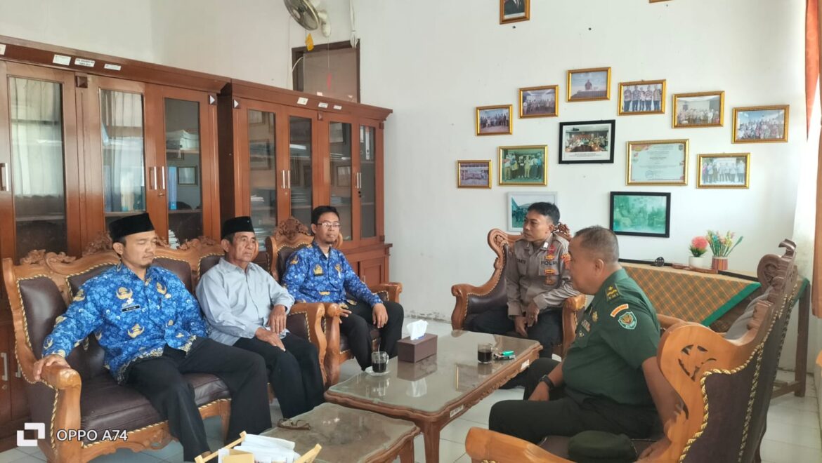 Pererat Sinergi, Kanit Binmas Polsek Lakbok Sambangi SMPN 3 Lakbok Ajak Kolaborasi Ciptakan Harkamtibmas
