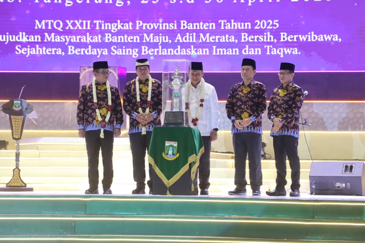 Kapolresta Tangerang Hadiri Pembukaan MTQ XXII Provinsi Banten, Dihadiri Gubernur Banten dan Wakil Menteri Agama