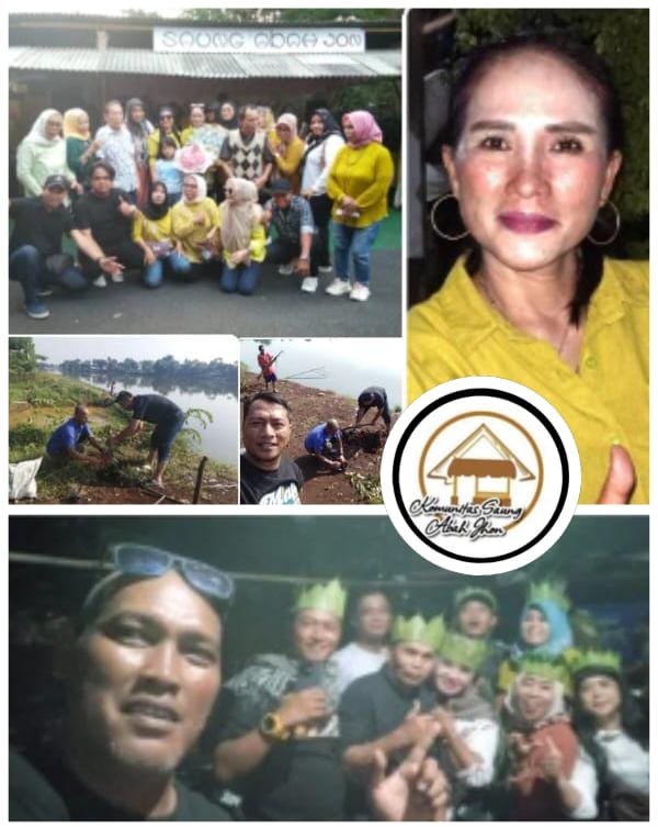 Sinergi Kolaborasi Komunitas Saung Abah Jhon (SAJ) & Saung Asik – Peringati Hari Bumi & Milad Ketum SAJ