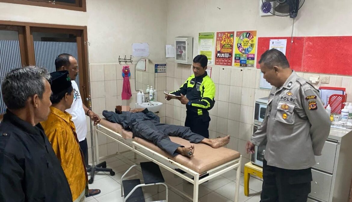 Polsek Banjarsari Tangani Proses Lakalantas Dua Motor di Jalan Raya Banjarsari-Pangandaran