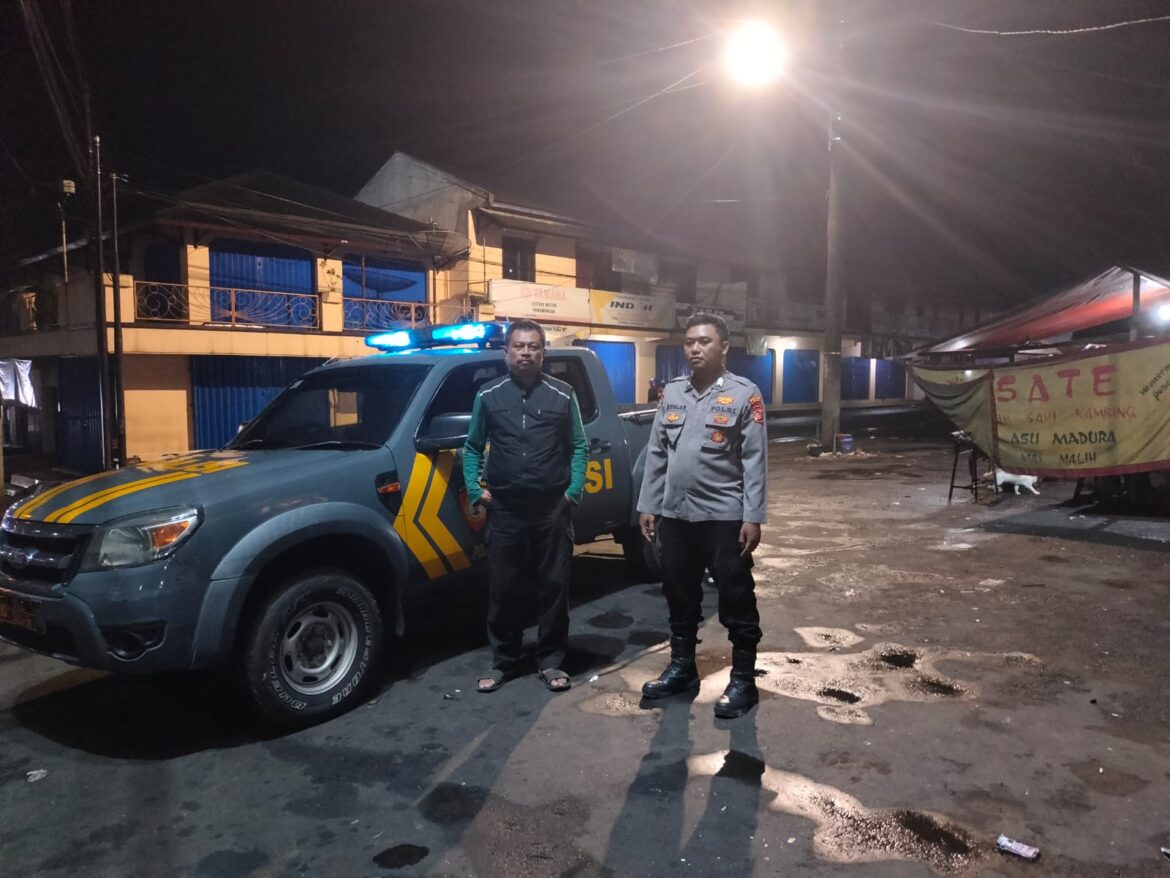 Berikan Rasa Nyaman, Polsek Panawangan Intens Patroli KRYD di Malam Hari
