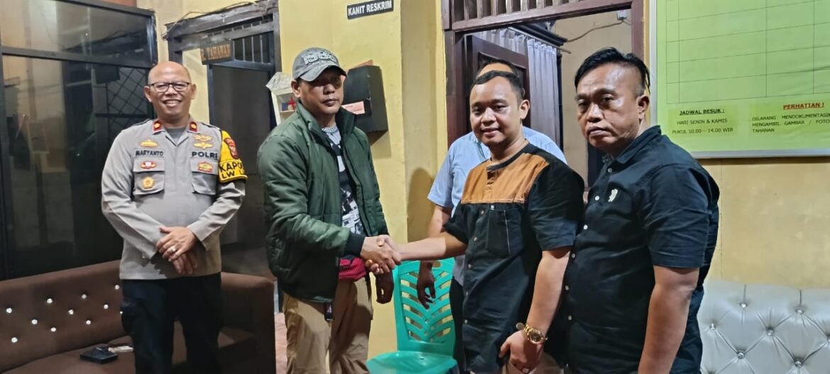 Mediasi Menuju Perdamaian Team SPASI Bogor Raya dan Pihak Polsek Leuwiliang