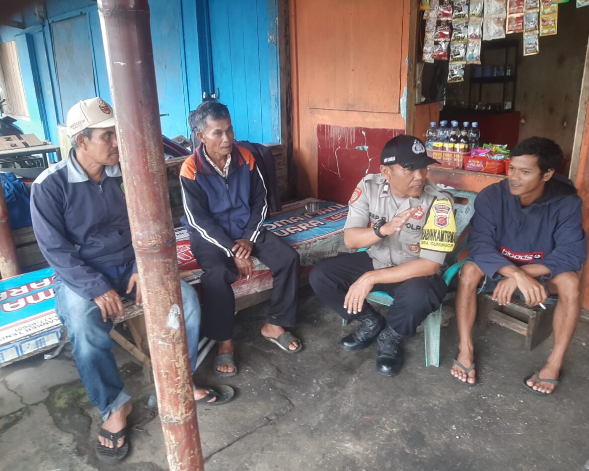 Polsek Cikoneng Koorkom Kamtibmas ke Tokoh di Gunungcupu Wujudkan Kondusifitas Wilayah