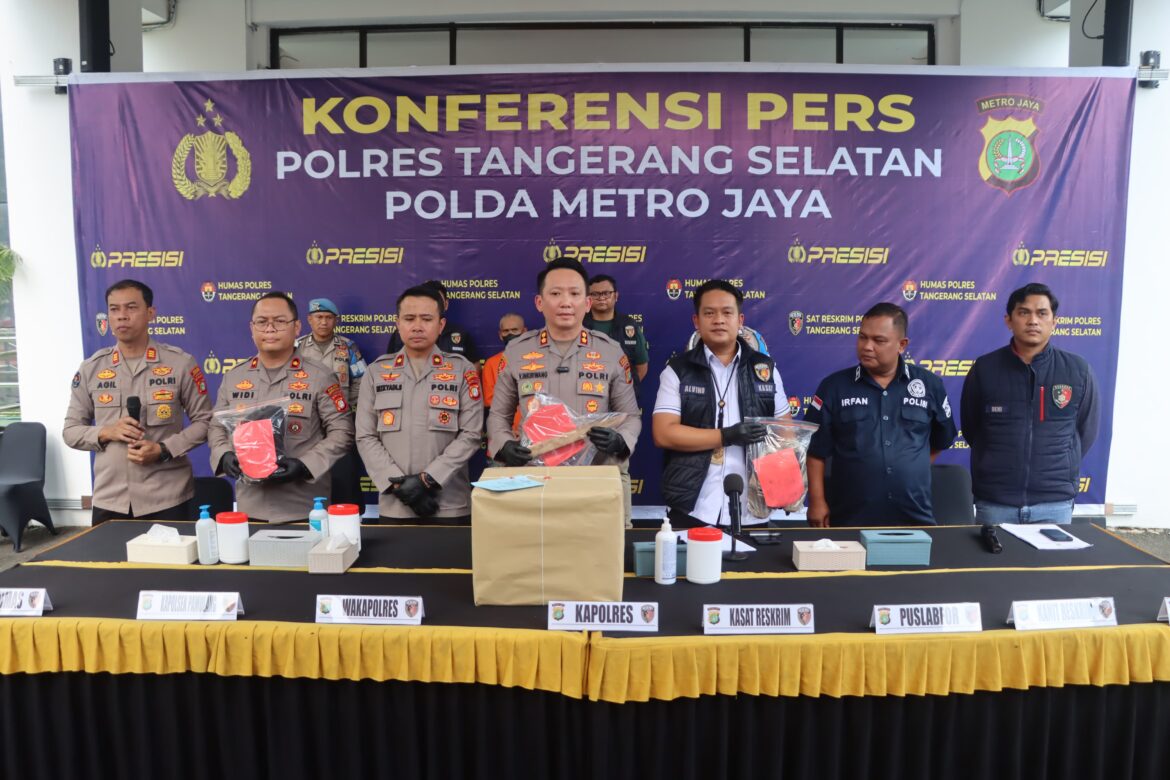Ungkap Kasus Pembunuhan di Pamulang, Polres Tangsel Amankan Pelaku dalam Waktu 1X24 Jam